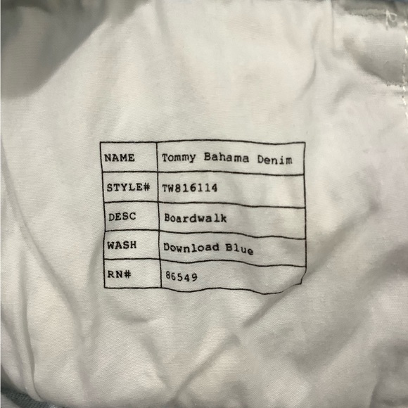 Tommy Bahama Bermuda Denim Shorts Floral in Download Blue - Picture 4 of 5